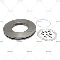  31313 - DISCO DE FRENO TRASERO VOLVO 434MM CON KIT MONT.